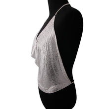 Load image into Gallery viewer, Liquid Mesh Halter Top
