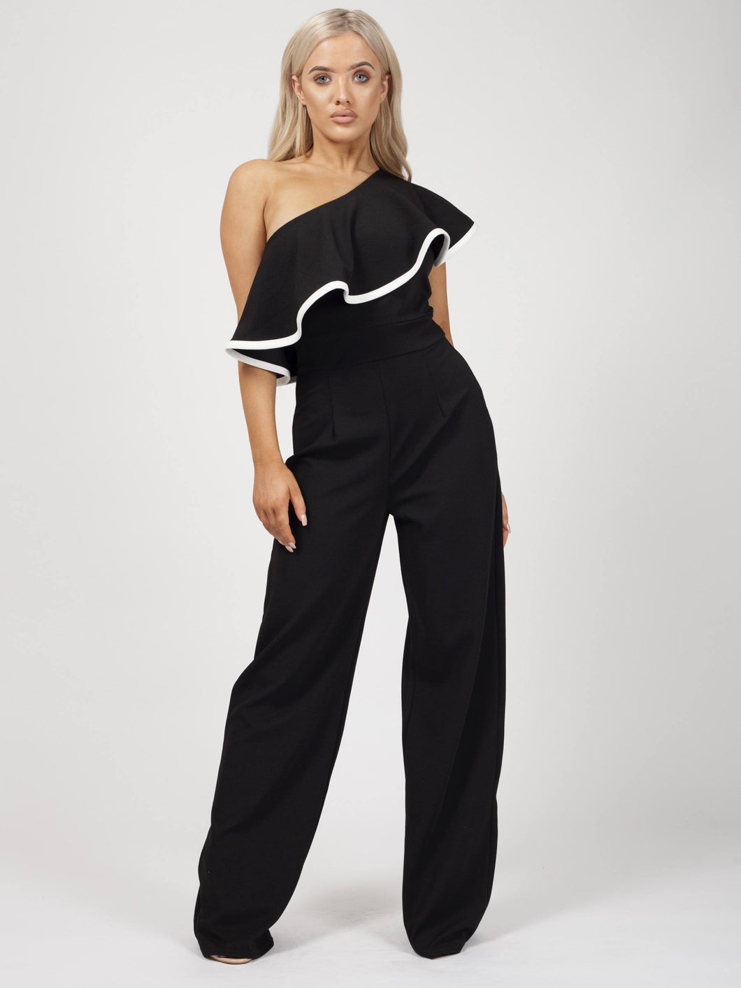 One Shoulder Jumpsuit