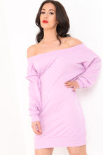 Load image into Gallery viewer, Lavender Sweater Dress

