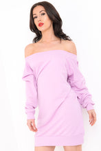 Load image into Gallery viewer, Lavender Sweater Dress
