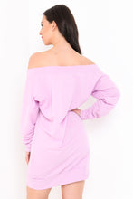 Load image into Gallery viewer, Lavender Sweater Dress
