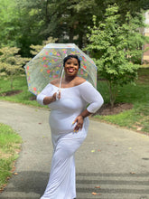 Load image into Gallery viewer, Whiteout Mermaid Plus Size Dress
