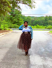 Load image into Gallery viewer, Poke a dot fun Skirt
