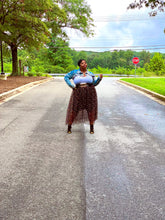 Load image into Gallery viewer, Poke a dot fun Skirt
